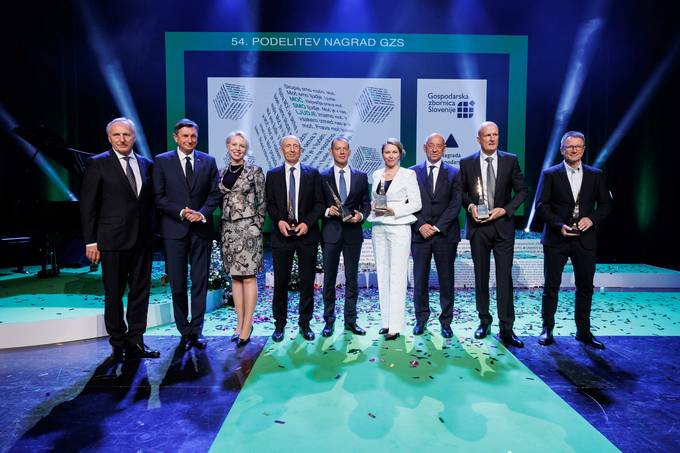 Predsednik Pahor je bil slavnostni govornik na 54. podelitvi nagrad GZS za izjemne gospodarske in podjetnike doseke
